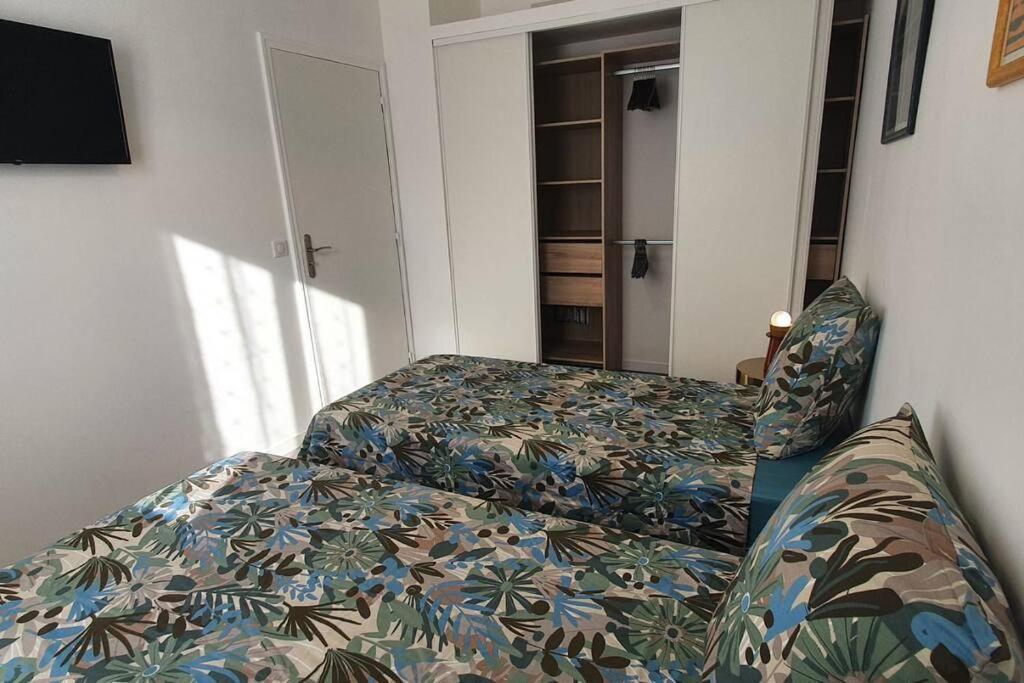 Bd Grosso Apt 4 Prs, 300M Plage, Clim, Parking Nice Buitenkant foto