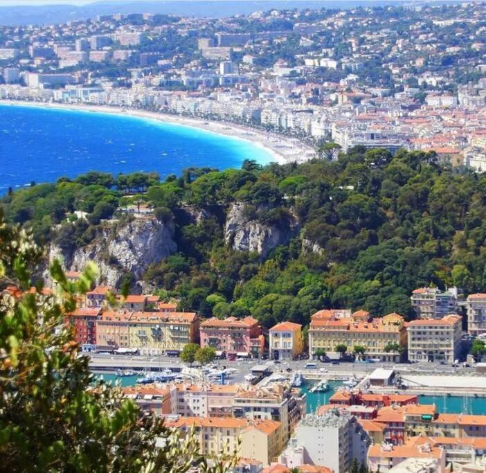 Bd Grosso Apt 4 Prs, 300M Plage, Clim, Parking Nice Buitenkant foto