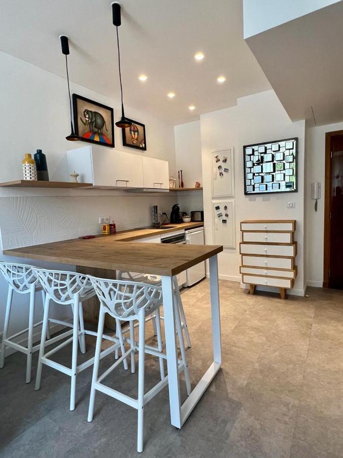 Bd Grosso Apt 4 Prs, 300M Plage, Clim, Parking Nice Buitenkant foto