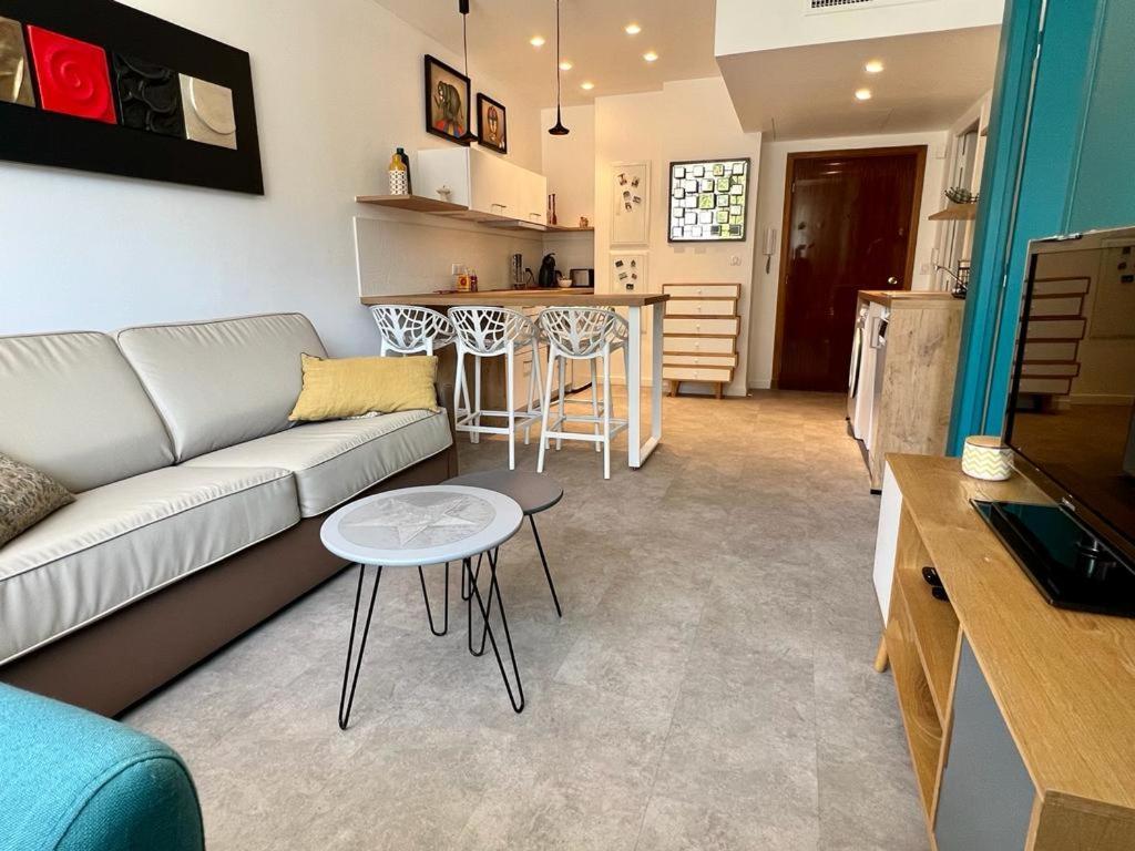 Bd Grosso Apt 4 Prs, 300M Plage, Clim, Parking Nice Buitenkant foto